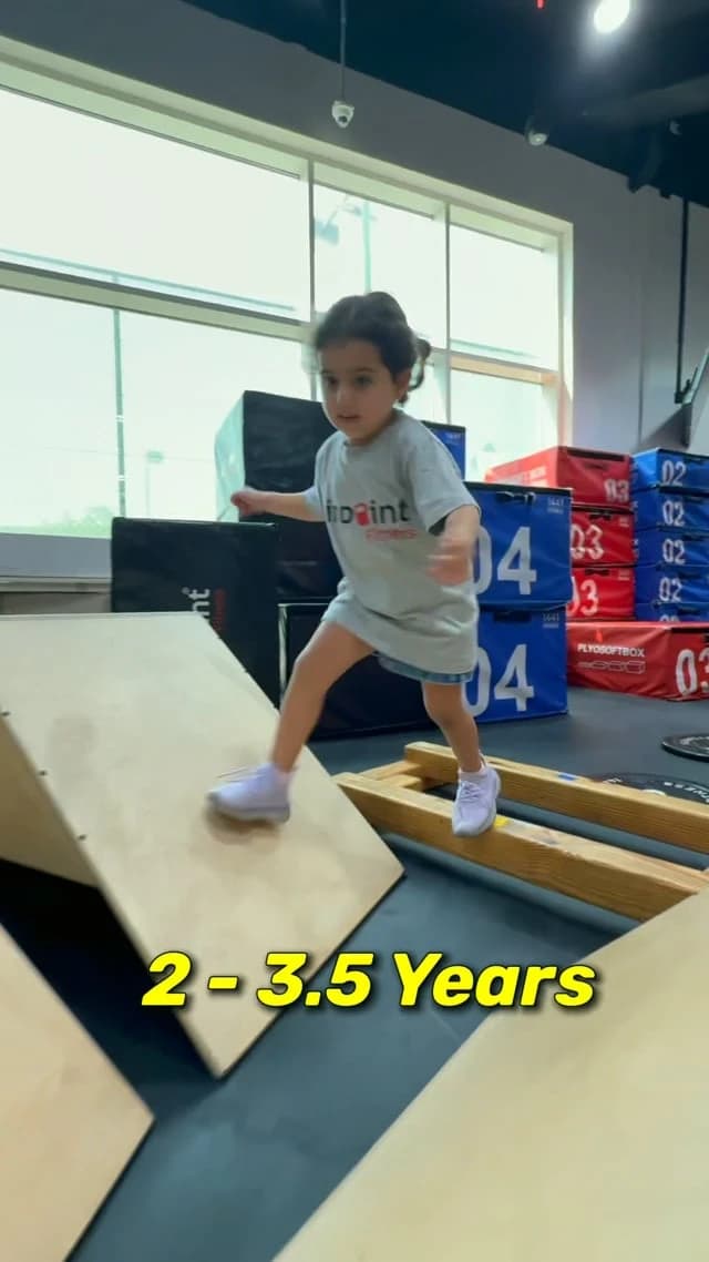 Toddlers: before and after training at Pinpoint Fitness