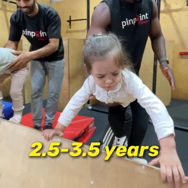 Toddlers Class: before and after training at Pinpoint Fitness